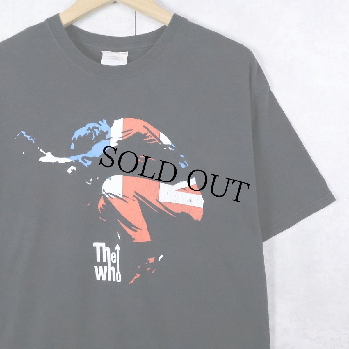 画像1: 2000's The Who ロックバンドプリントTシャツ BLACK M (1)
