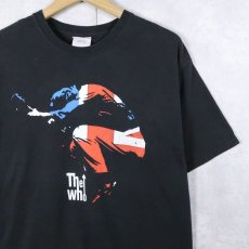 画像1: 2000's The Who ロックバンドプリントTシャツ BLACK M (1)