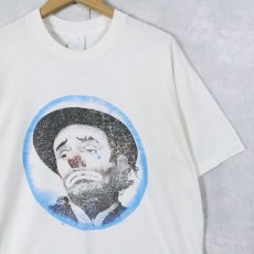 画像1: 90's Rick Embry USA製 "SAD CLOWN" ピエロプリントTシャツ XL (1)