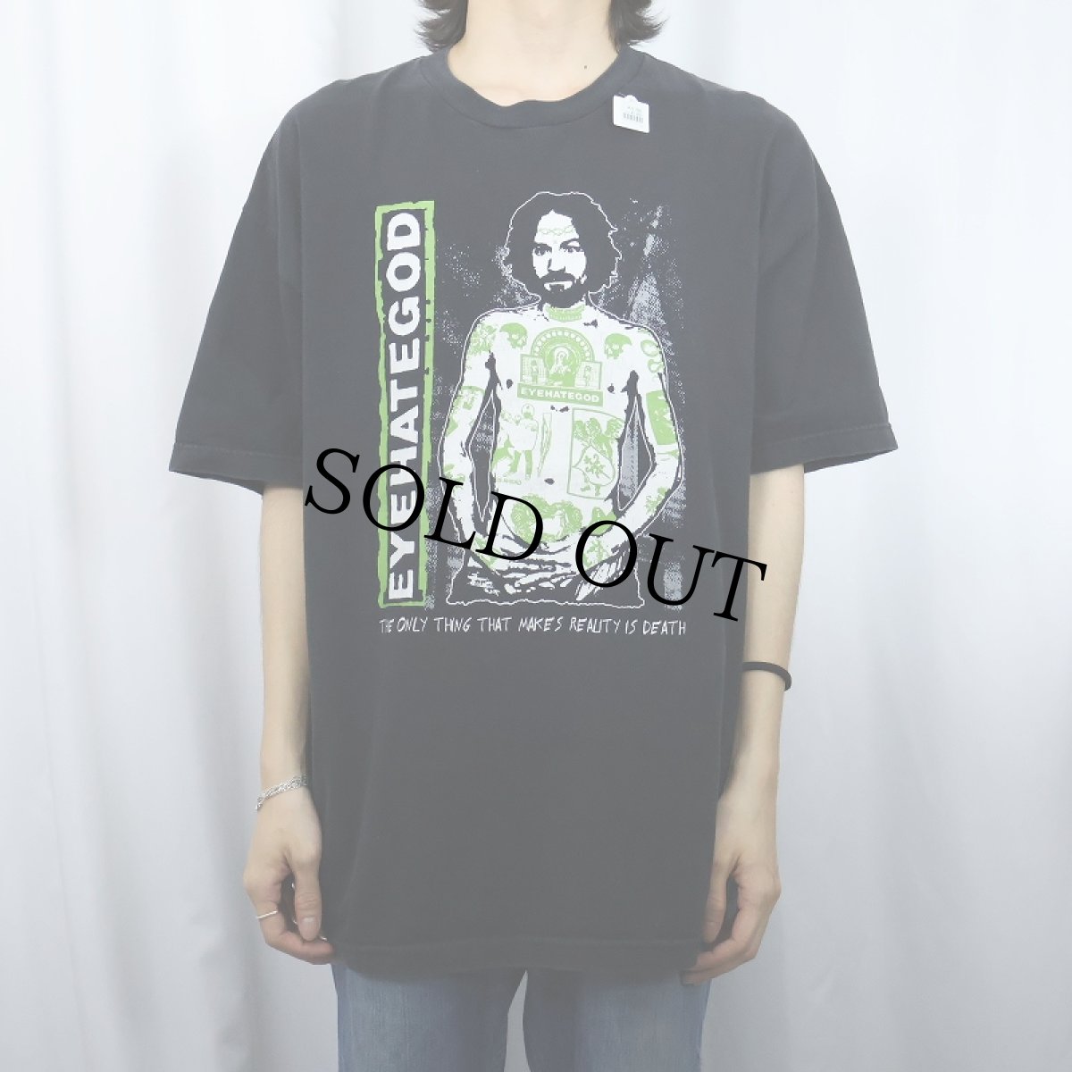 画像3: EYEHATEGOD ヘヴィメタルバンドTシャツ BLACK 2XL (3)
