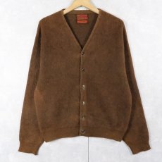 画像1: 60's Sears KINGS ROAD モヘアニットカーディガン M (1)
