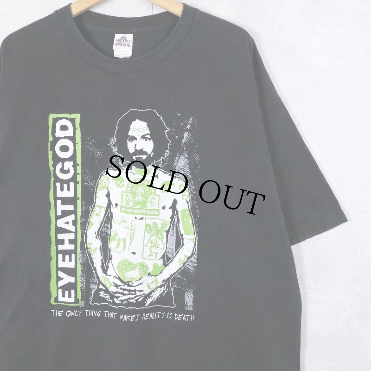 画像1: EYEHATEGOD ヘヴィメタルバンドTシャツ BLACK 2XL (1)