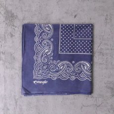 画像1: 70's Wrangler USA製 総柄 バンダナ (1)