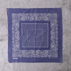 画像2: 70's Wrangler USA製 総柄 バンダナ (2)