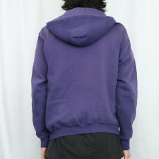 画像3: 90's RUSSELL ATHLETIC USA製 無地 スウェットジップパーカー XL (3)
