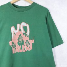 画像1: 90's NO TALENT USA製 バンドプリントTシャツ L (1)