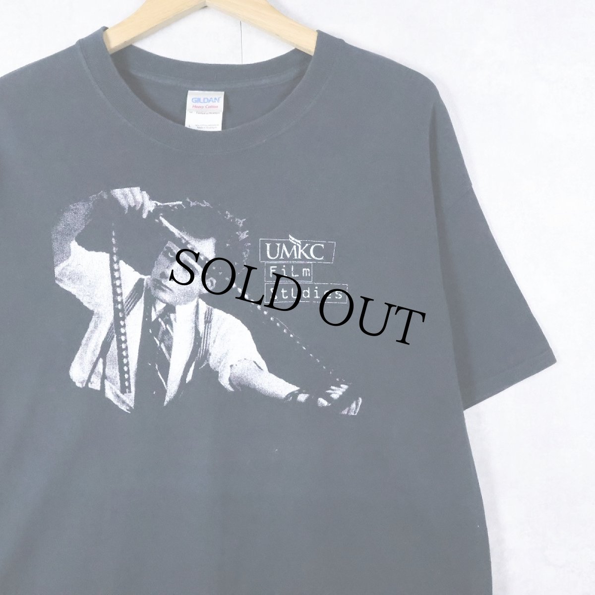 画像1: "UMKC Film Studies" プリントTシャツ L (1)