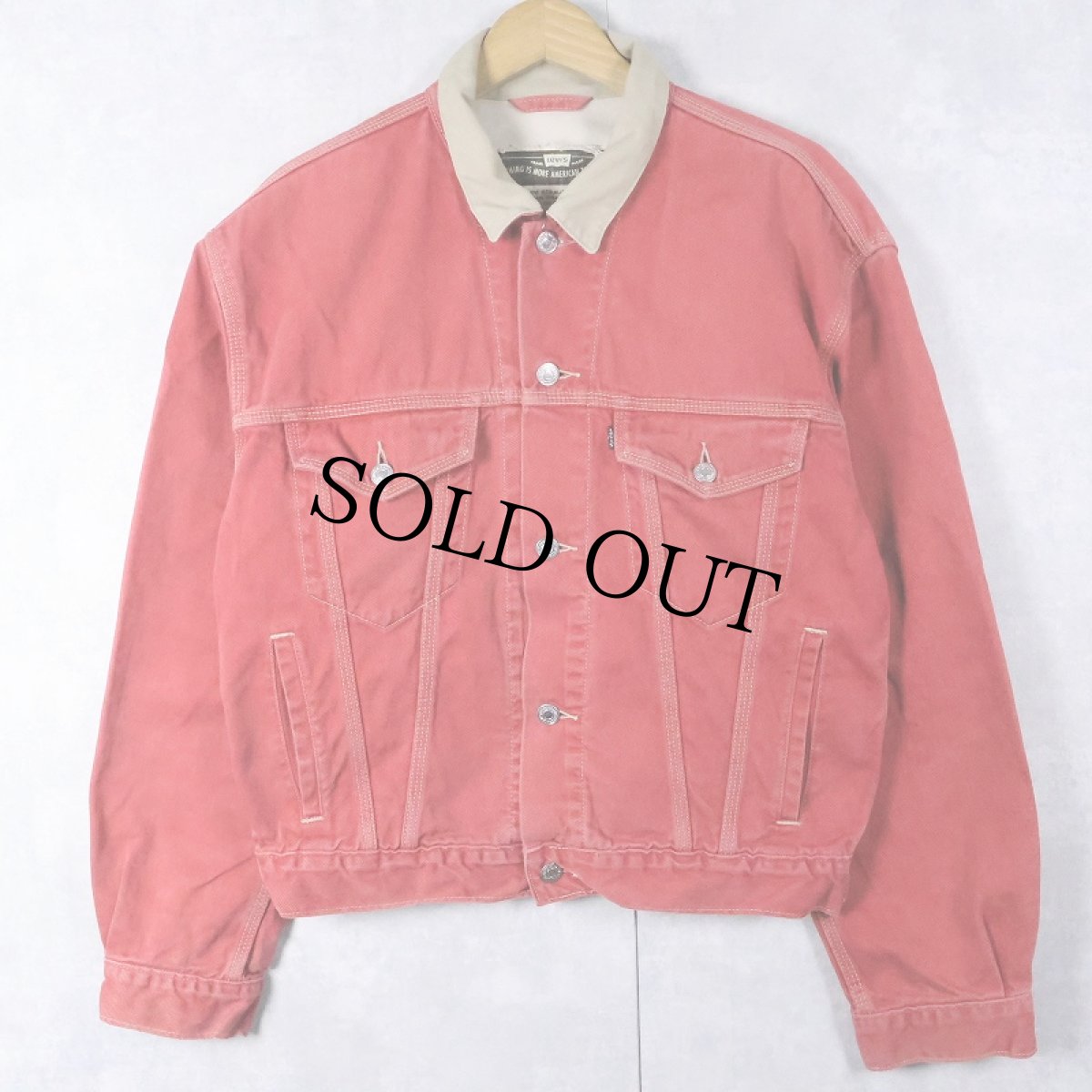 画像1: 90's Levi's 71168 カラーデニムジャケット M (1)