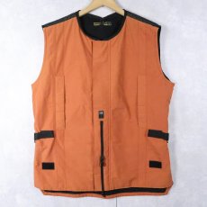 画像1: HANGAR WORK BOMB BOOGIE 裏フリース シェルベスト L (1)
