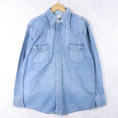 画像1: 〜60's B'gosh デニムウエスタンシャツ (1)