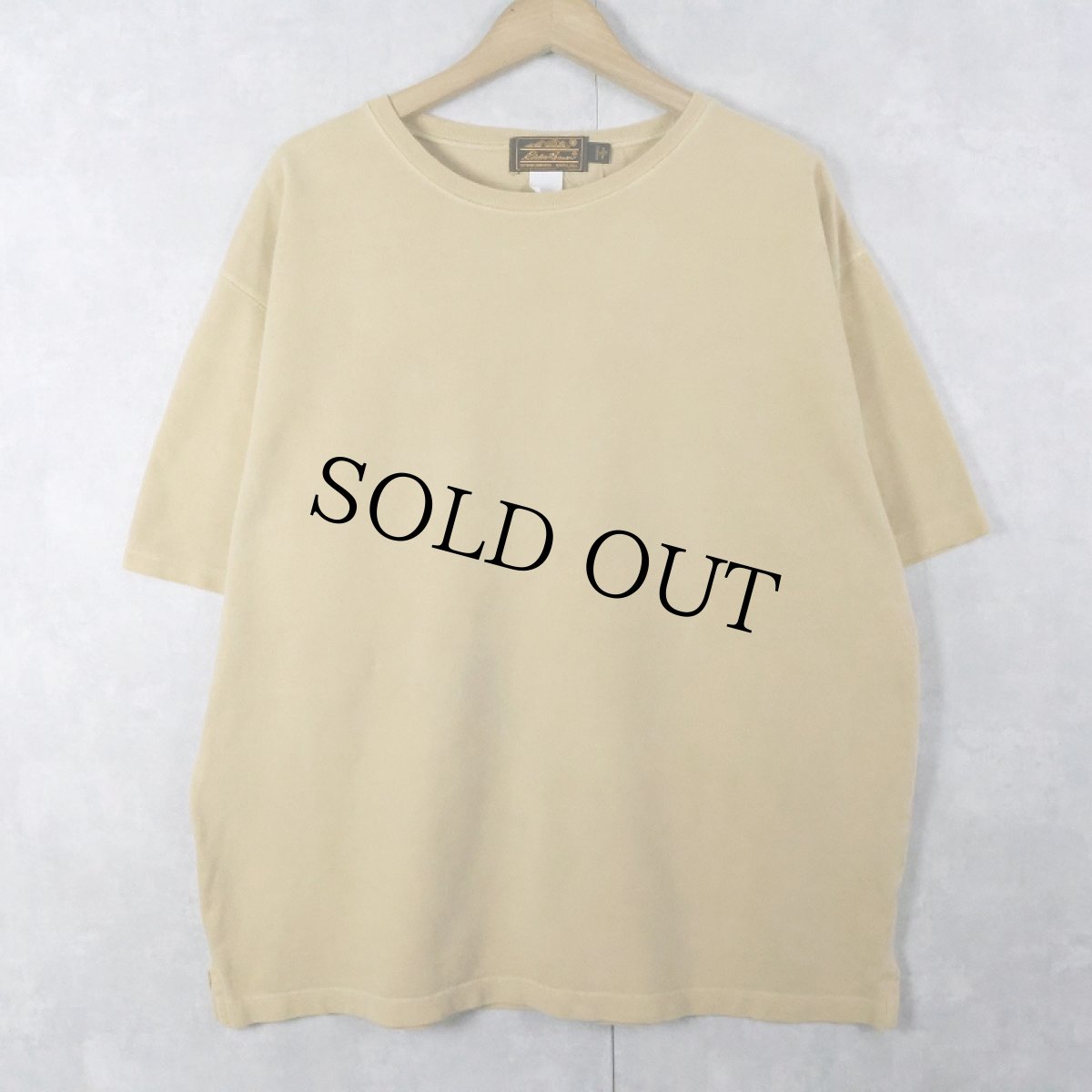 画像1: 90's Eddie Bauer USA製 鹿の子Tシャツ XL (1)