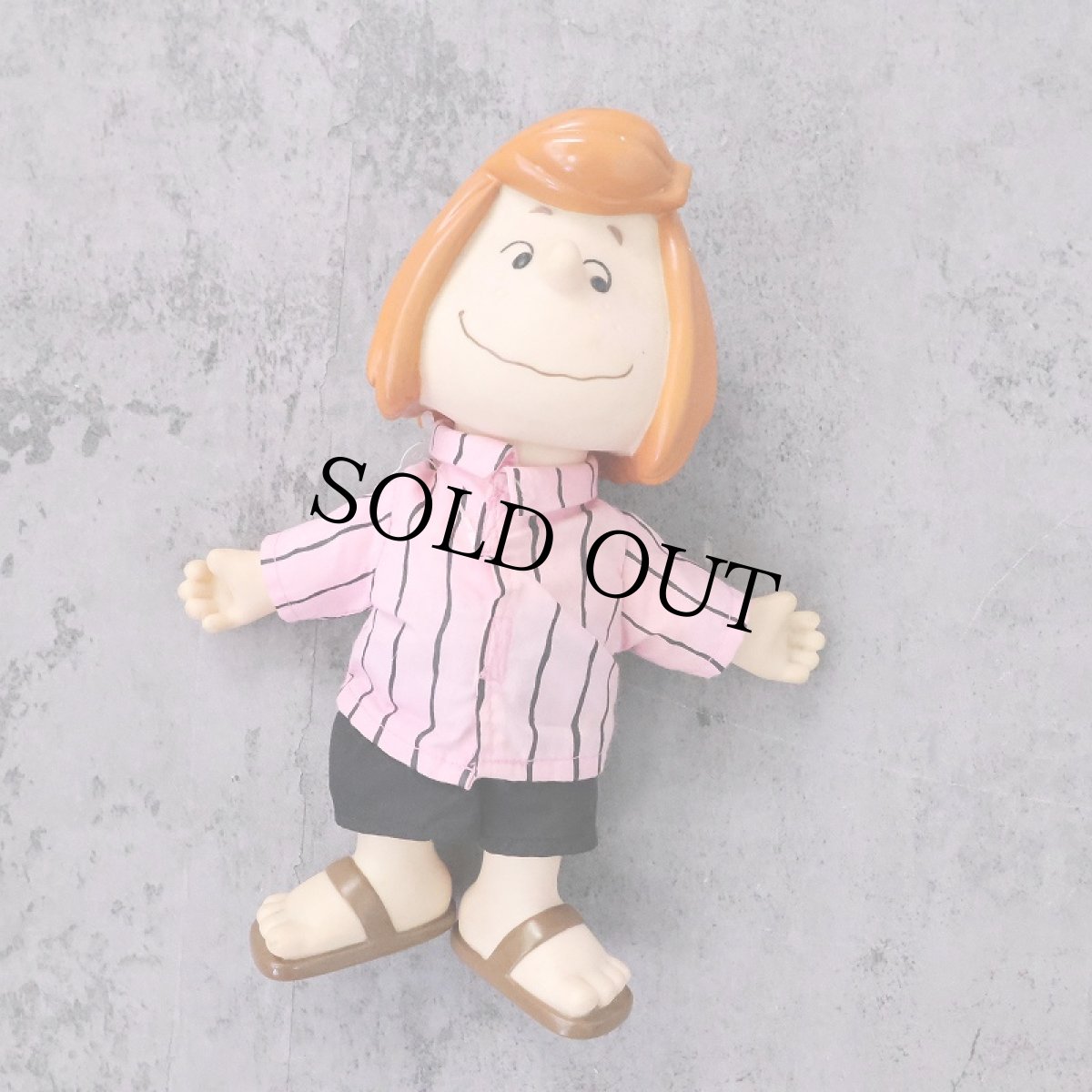 画像1: 90's DETERMINED PRODUCTIONS.INC "Peppermint Patty" ソフビドール (1)