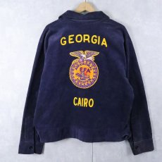 画像1: 80〜90's FFA "GEORGIA CAIRO" ファーマーズコーデュロイジャケット SIZE46 (1)