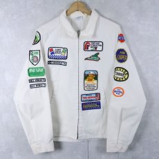 画像1: 70's SPORTSMASTER ワッペンカスタム スイングトップ L (1)