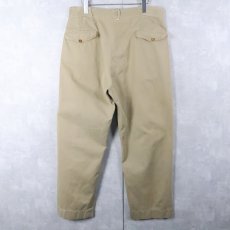 画像2: 40's USMC チノトラウザーズ W29 (2)