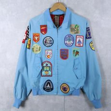 画像1: 70's Sir Jac ワッペンカスタム スイングトップ SIZE742 (1)