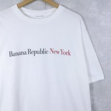 画像1: 90's BANANA REPUBLIC New York ロゴプリントTシャツ  (1)