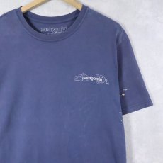 画像2: Patagonia ロゴプリントTシャツ M (2)