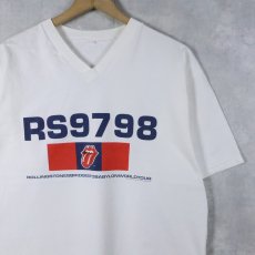 画像1: 90's THE ROLLING STONES ロックバンド ツアープリントTシャツ (1)