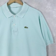 画像1: 70's CHEMISE LACOSTE FRANCE製 ポロシャツ SIZE5 (1)