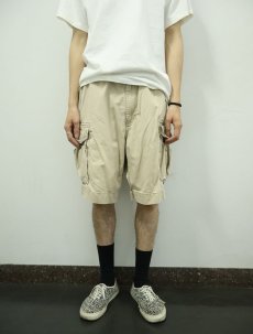 画像2: POLO Ralph Lauren コットンカーゴショーツ W33 (2)