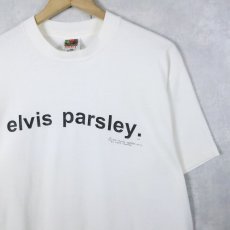 画像1: 90's〜 Elvis Presley ミュージシャンプリントTシャツ L (1)