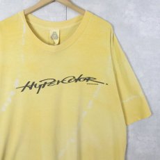 画像1: 90's Hypercolor USA製 特殊染料 プリントTシャツ L (1)