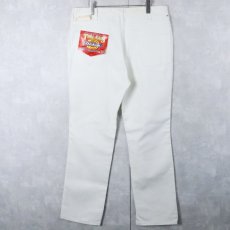 画像1: 80's Dickies ツイルワークパンツ フラッシャー付き DEADSTOCK W36 (1)