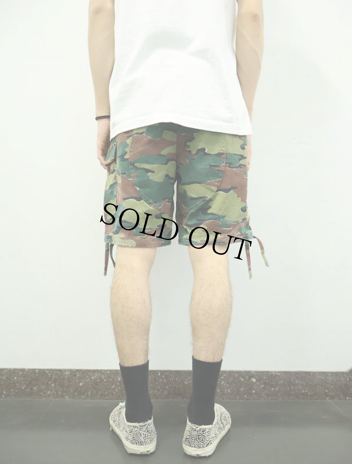画像3: POLO Ralph Lauren SURPLUS "MILITARY TYPE" ジグソーカモ柄 カーゴショーツ W33 (3)