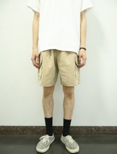 画像2: Eddie Bauer 2タック コットンチノカーゴショーツ W31 (2)