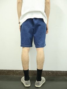画像3: DOCKERS 2タック デニムショーツ W35 (3)
