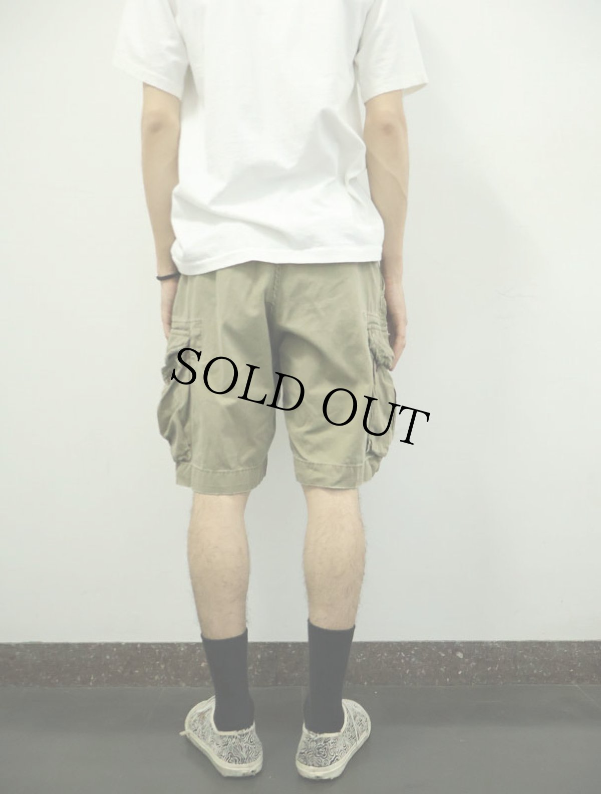 画像3: POLO Ralph Lauren コットンカーゴショーツ W32 (3)