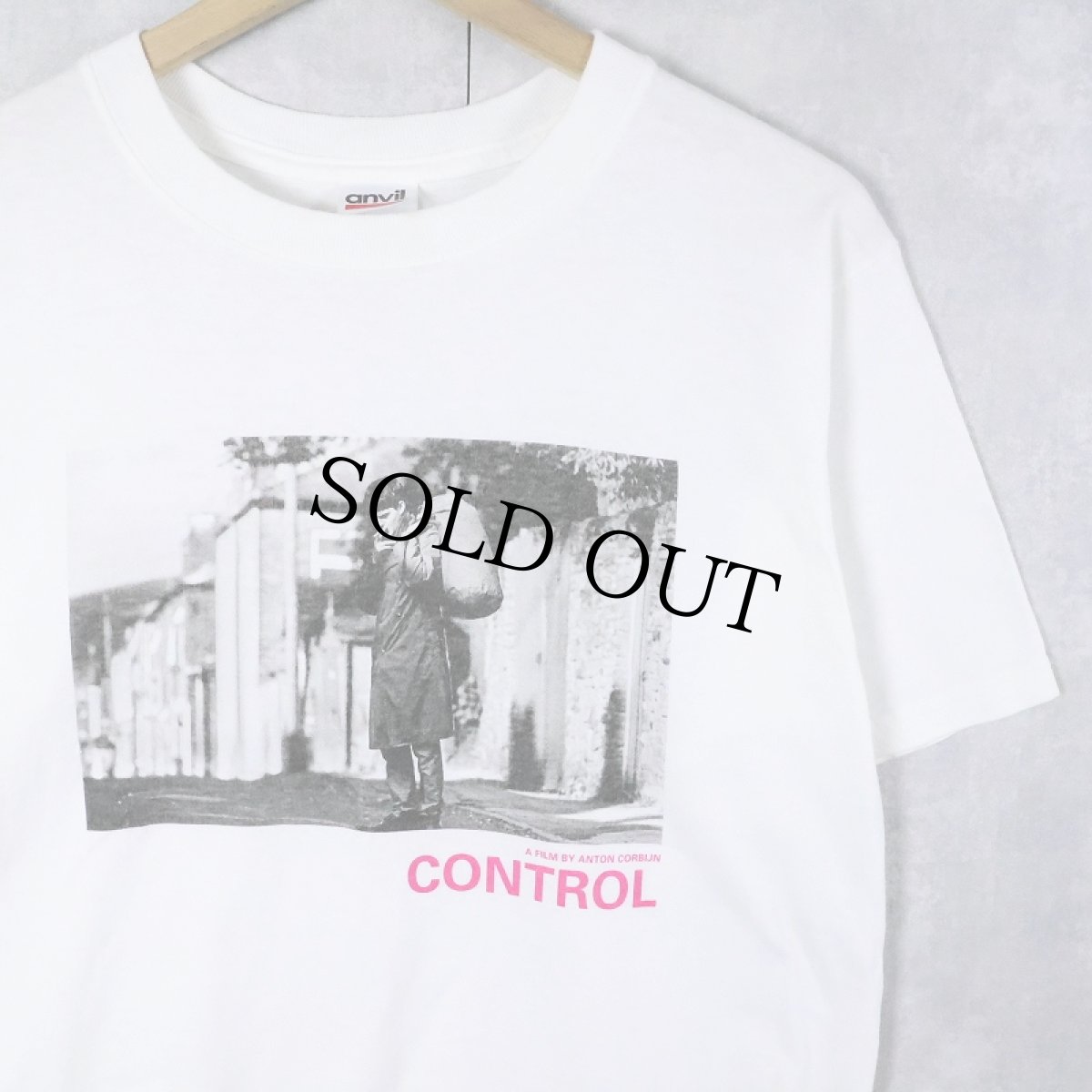 画像1: 90〜2000's CONTROL "JOY DIVISION" 映画プリントTシャツ S (1)