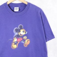 画像1: 90's DISNEY MICKEY MOUSE USA製 キャラクタープリントＴシャツ L (1)