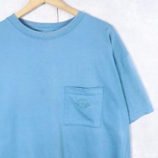 画像1: 90's DOCKERS USA製 ロゴ刺繡 ポケットTシャツ M (1)