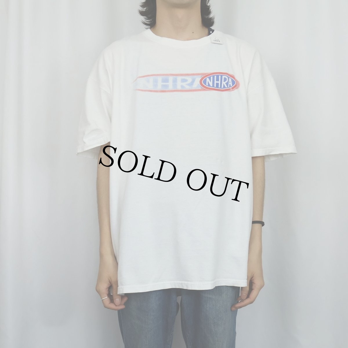 画像3: 2000's NHRA "SPEED LIMIT 350" ドラッグレース団体 ロゴプリントTシャツ 2X (3)