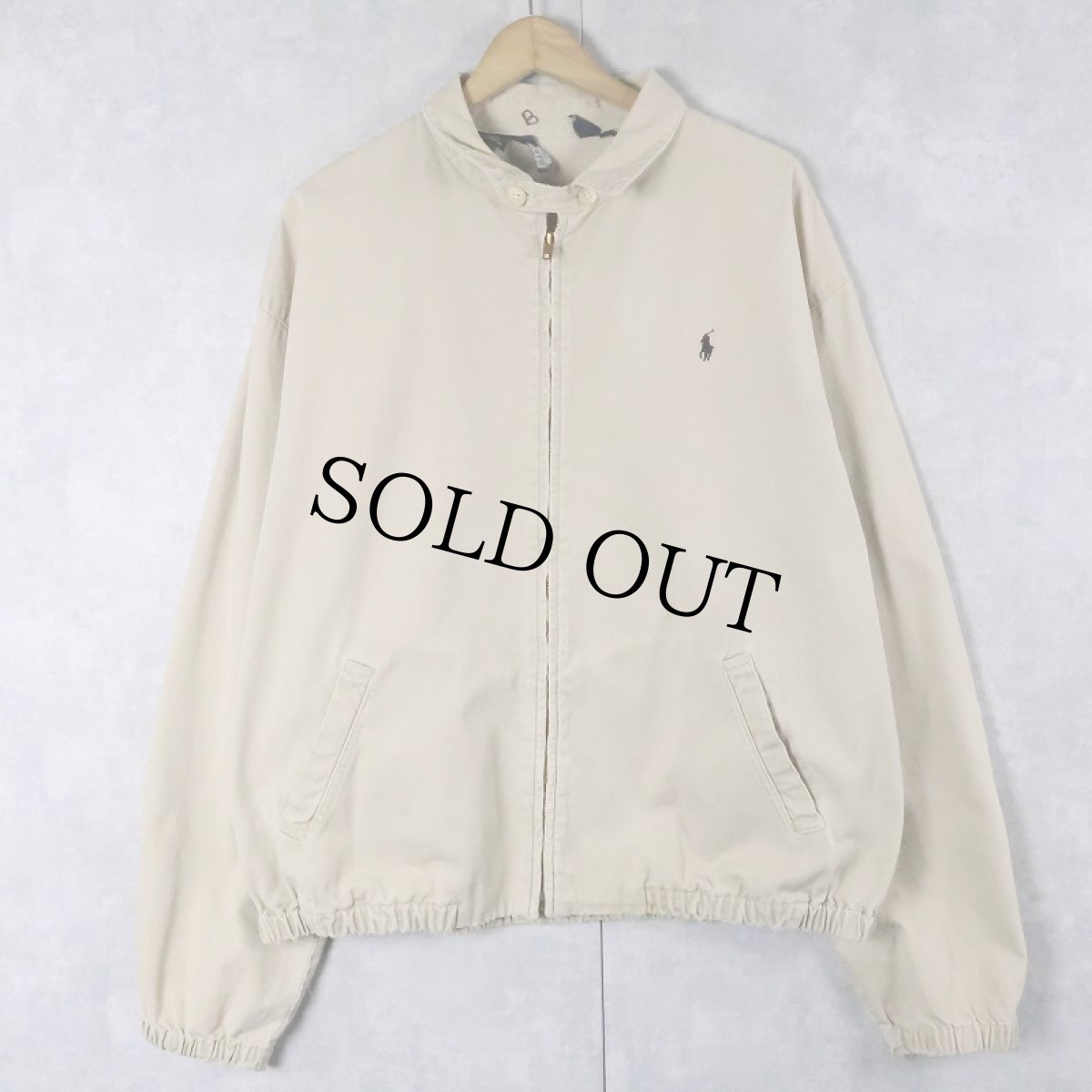 画像1: 90's POLO Ralph Lauren USA製 コットンスイングトップ L (1)