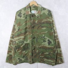 画像1: 60〜70's Chief ウッドランドカモ柄 コットンジャケット (1)