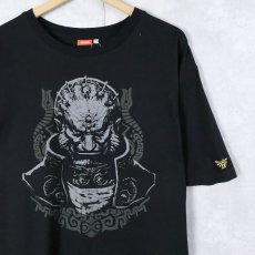 画像1: Nintendo ZELDA ガノンドロフ ゲームキャラクター プリントTシャツ BLACK XL (1)