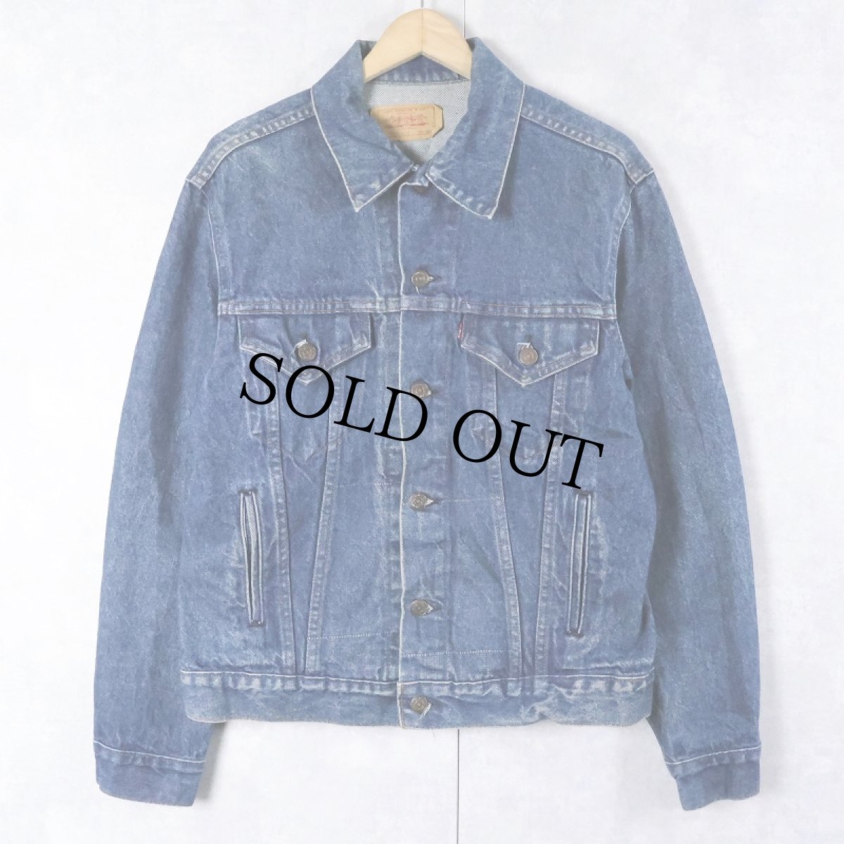 画像1: 80's Levi's 70506 USA製 デニムジャケット SIZE40R (1)