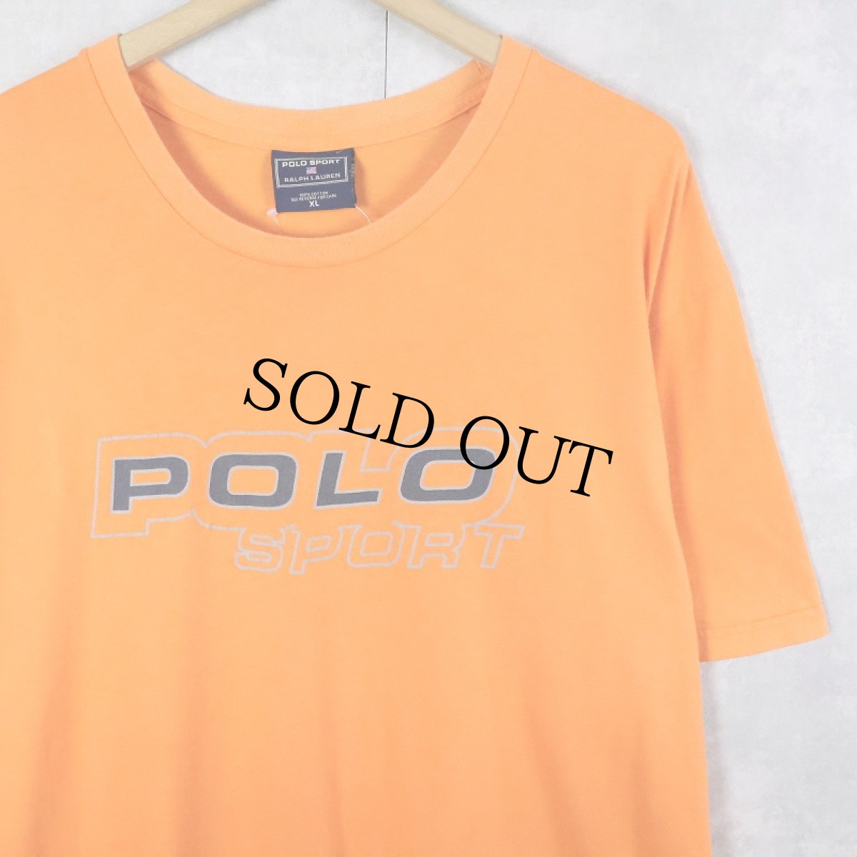 画像1: 90's POLO SPORT Ralph Lauren ロゴプリントTシャツ XL (1)