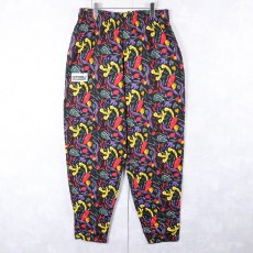 画像1: 90's Chefwear USA製 野菜柄 コットンシェフパンツ XL  (1)