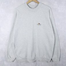画像2: 90's FRUIT OF THE LOOM IRELAND製 ロゴプリントスウェット XL (2)