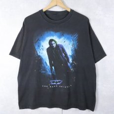 画像1: 2008 The Dark Knight "JOKER" 映画プリントTシャツ BLACK (1)