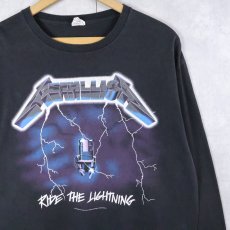 画像1: 2000's METALLICA "RIDE THE LIGHTING" ロックバンドアルバムロンＴ Ｌ (1)