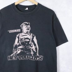 画像1: The Goonies "SLOTH" 映画プリントTシャツ BLACK (1)