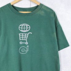 画像1: 90's U2 "POP MART TOUR 97" ロックバンドツアーTシャツ XL (1)