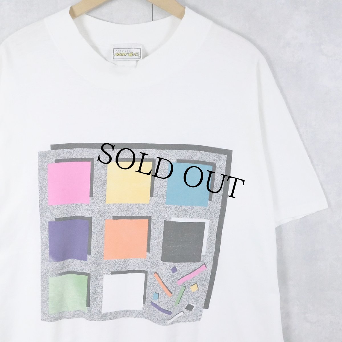 画像1: 90's Jacques Moret USA製 イラストプリントTシャツ ONESIZE (1)