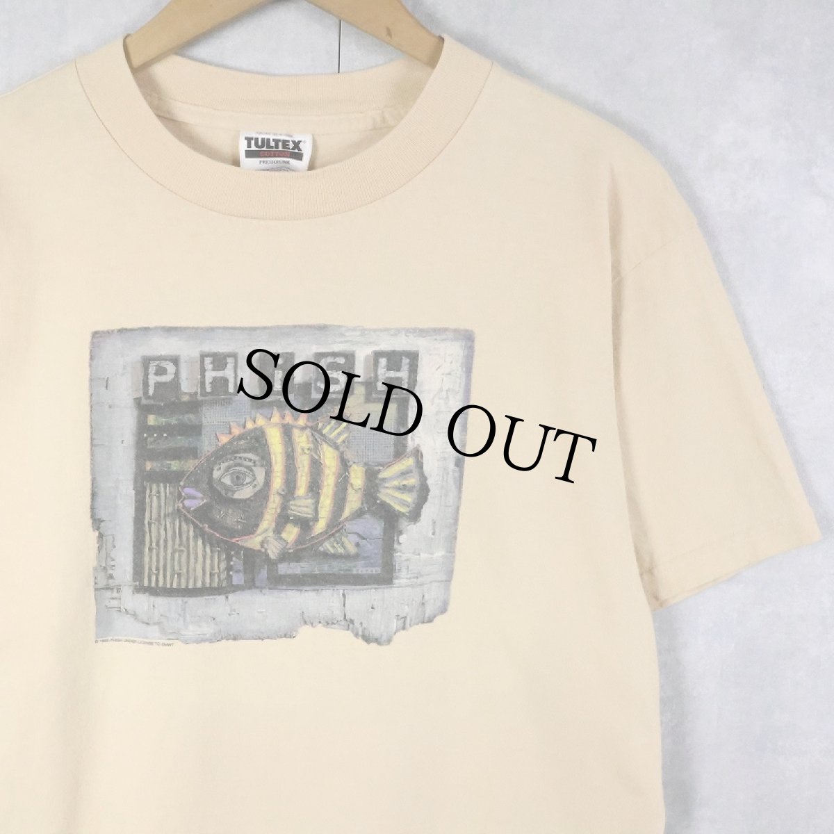 画像1: 80's PHISH ロックバンド プリントTシャツ L (1)