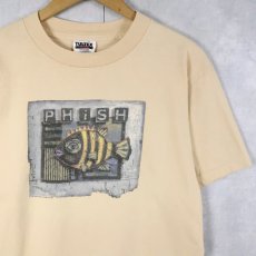 画像1: 80's PHISH ロックバンド プリントTシャツ L (1)